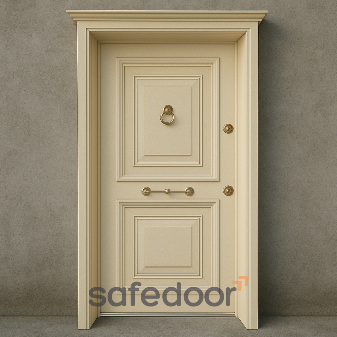 008-krem-desen-celik-kapi