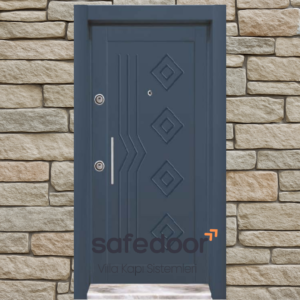 Komple Metal Çelik Kapı 004